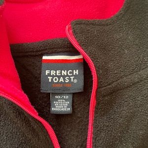 French toast long sleeve fleece for girls